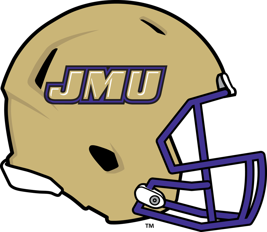 James Madison Dukes 2013-2016 Helmet Logo diy iron on heat transfer